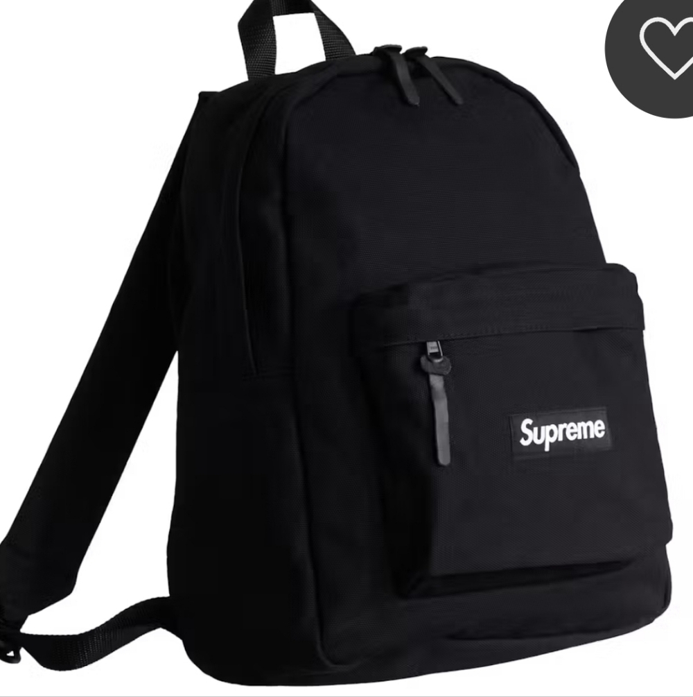 Supreme Classic Black Backpack - Picture 3 of 6
